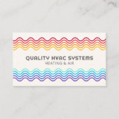 Heizklimaanlage Reparatur HVAC Visitenkarte (Vorderseite)