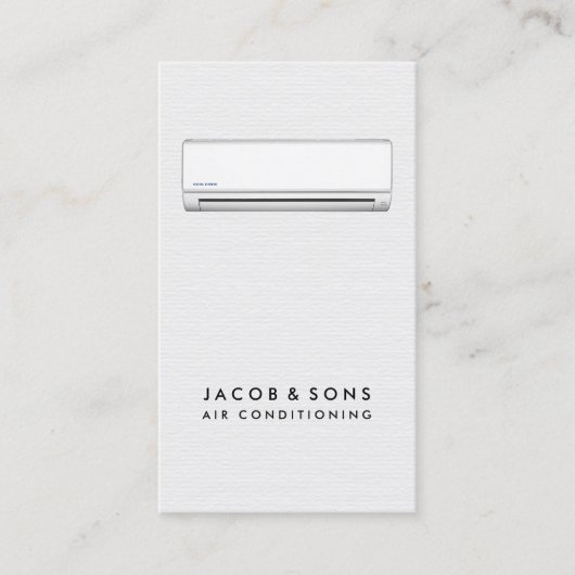 Heizlüftung Klimaanlage HVAC Visitenkarte (Vorderseite)