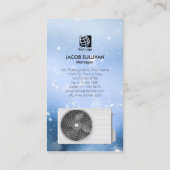 Heizlüftung Klimaanlage HVAC Visitenkarte (Rückseite)