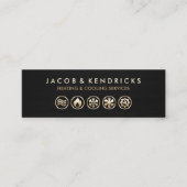 Heizlüftung Klimaanlage Visitenkarte (Vorderseite)