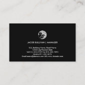 Heizlüftung Klimaanlage Visitenkarte (Rückseite)