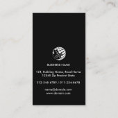 Heizlüftungs-Klimatisierungskühlung Busin Visitenkarte (Rückseite)