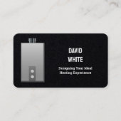 Heizmaschine Visitenkarte (Vorderseite)