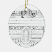 Heizsystem für ein Treibhaus, ein Konservatorium Keramikornament (Links)