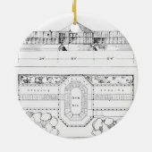 Heizsystem für ein Treibhaus, ein Konservatorium Keramikornament (Hinten)