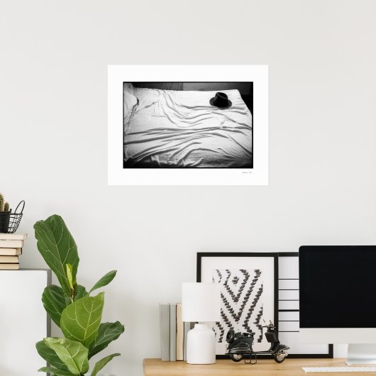 HEIZUNG AUF BETTPLATTE POSTER (Heimbüro)