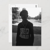 HEIZUNG AUFHEBEN Postkarte (Vorne/Hinten)