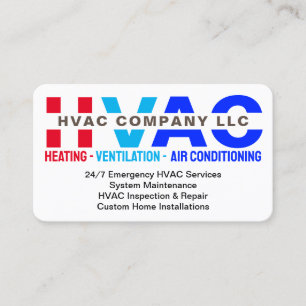 Heizung & Lüftung & Klimaanlage - HVAC Visitenkarte