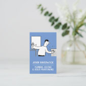 Heizung, Rohrleitungen und Wartung von Boilern Visitenkarte (Stehend Vorderseite)