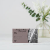 Heizung und Abkühlen Visitenkarte (Stehend Vorderseite)