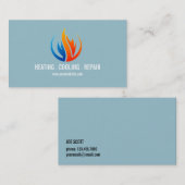 Heizung und Klimaanlage, Kühlung Visitenkarte (Vorne/Hinten)