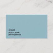 Heizung und Klimaanlage, Kühlung Visitenkarte (Rückseite)