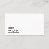 Heizung und Klimaanlage, Kühlung Visitenkarte (Rückseite)