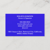 Heizung und Kühlung | AC & Ventilation, Pro HVAC Visitenkarte (Rückseite)