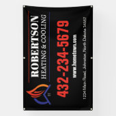 Heizung und Kühlung Banner (Vertikal)