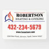 Heizung und Kühlung Banner (Horizontal)