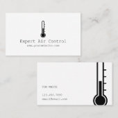 Heizung und Kühlung , Klimaanlage, HVAC-Geschäft Visitenkarte (Vorne/Hinten)