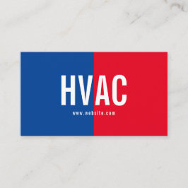 Heizung und Kühlung , Klimaanlage HVAC-Geschäft Visitenkarte