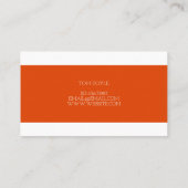 Heizung und Kühlung, Klimaanlage HVAC Visitenkarte (Rückseite)