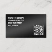 🌡️ Heizung und Kühlung mit Wechselstrom Visitenkarte (Rückseite)