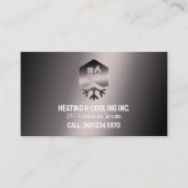 Heizung und Kühlung mit Wechselstrom Visitenkarte (Vorderseite)