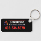 Heizung und Kühlung Schlüsselanhänger (Vorderseite)