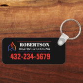 Heizung und Kühlung Schlüsselanhänger (Vorderseite)