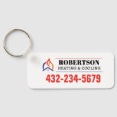 Heizung und Kühlung Schlüsselanhänger (Rückseite)