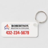 Heizung und Kühlung Schlüsselanhänger (Vorderseite)