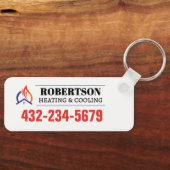 Heizung und Kühlung Schlüsselanhänger (Vorderseite)