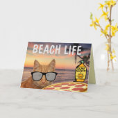 HEIZUNGSVIBEN WERDEN GUT VON STRANDKATZKARTEN BEKO KARTE (Gelbe Blume)