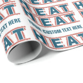 HEIZZAHL GESCHENKPAPIER (Rolleneckpunkt)