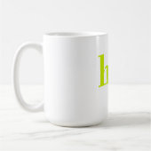 Hej - Schwedisches Hallo Kaffeetasse (Links)