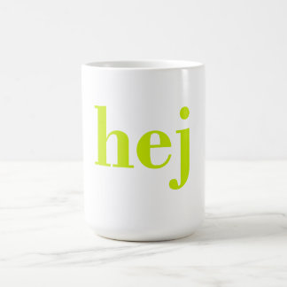 Hej - Swedish Hello Kaffeetasse