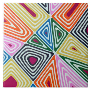 Hejwire in Cranberry 6 x 6 Keramiken Tile Fliese