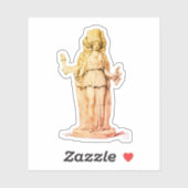 Hekate als dreifache Gottheit Aufkleber (Blatt)