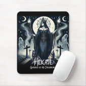 Hekate Goddess of the Crossroads Ghosted Spirits Mousepad (Mit Mouse)