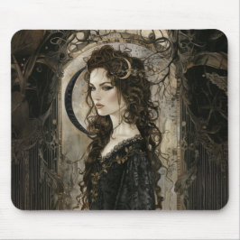 Hekate, Göttin der Hexerei, Triple-Moon-Göttin Mousepad