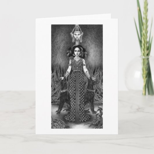 Hekate of the Crossroads Greeting Card Karte (Vorderseite)