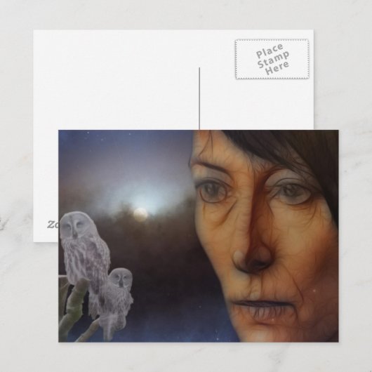 Hekate Postkarte (Vorne/Hinten)