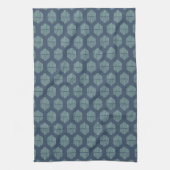 Hekse Aquamarin + Blau  Geschirrtuch (Vertikal)
