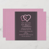 Hektik Lesben Einladung zur Hochzeit (Vorne/Hinten)