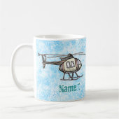 Hektische Helikopter-Tasse Kaffeetasse (Links)