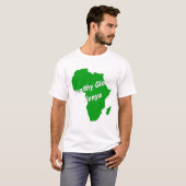 Hektogramm Afrika-Grün T-Shirt (Vorne ganz)