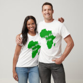 Hektogramm Afrika-Grün T-Shirt (Unisex)