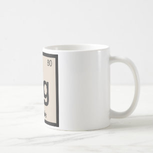 Hektogramm - Hoagie-Chemie-Periodensystem-Symbol Kaffeetasse