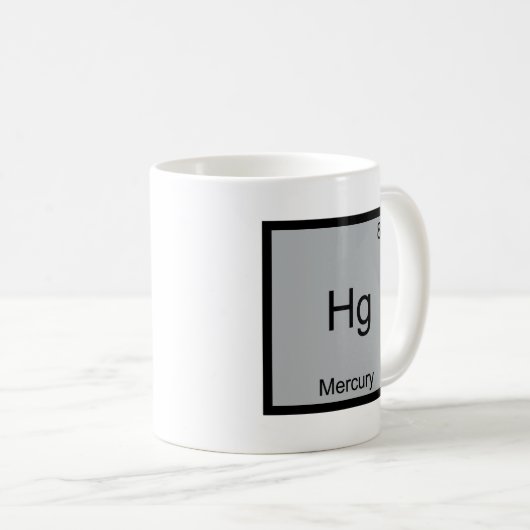 Hektogramm - Mercury-lustiges Kaffeetasse (VorderseiteRechts)