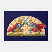 Hektor und Achilles Fußmatte (Vorderseite)