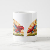 Hektor und Achilles Jumbo-Tasse (Vorderseite)