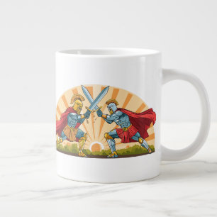 Hektor und Achilles Jumbo-Tasse